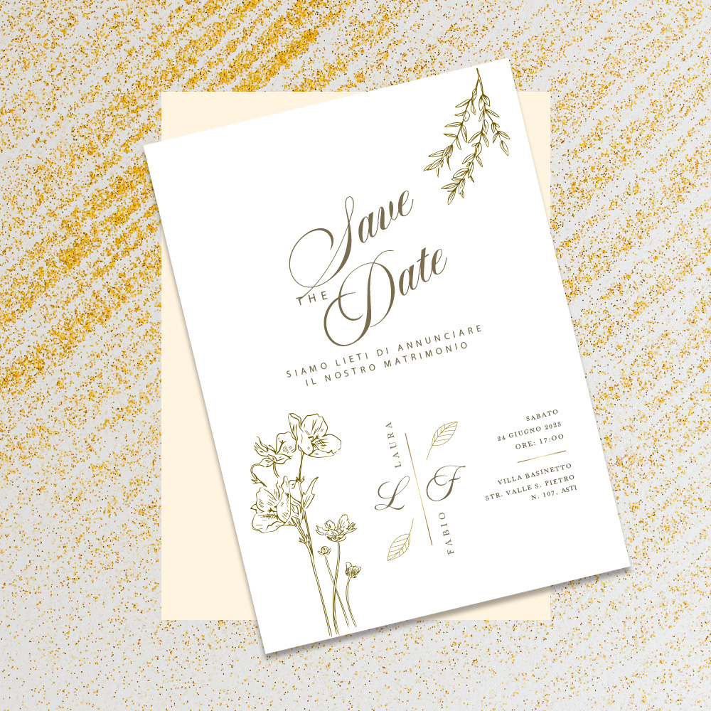 grafiche matrimonio eleganza - royal